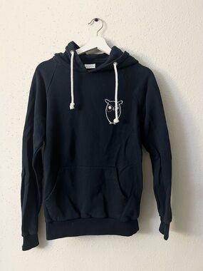 Men's Navy Hooded Sweatshirt Knowledge Cotton Apparel
